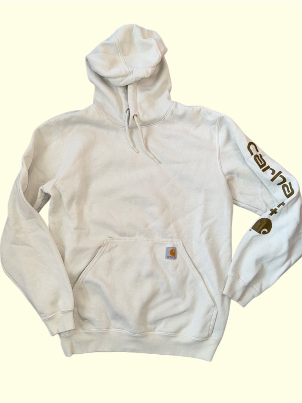 Men’s Carhartt hoodie loose fit size Small